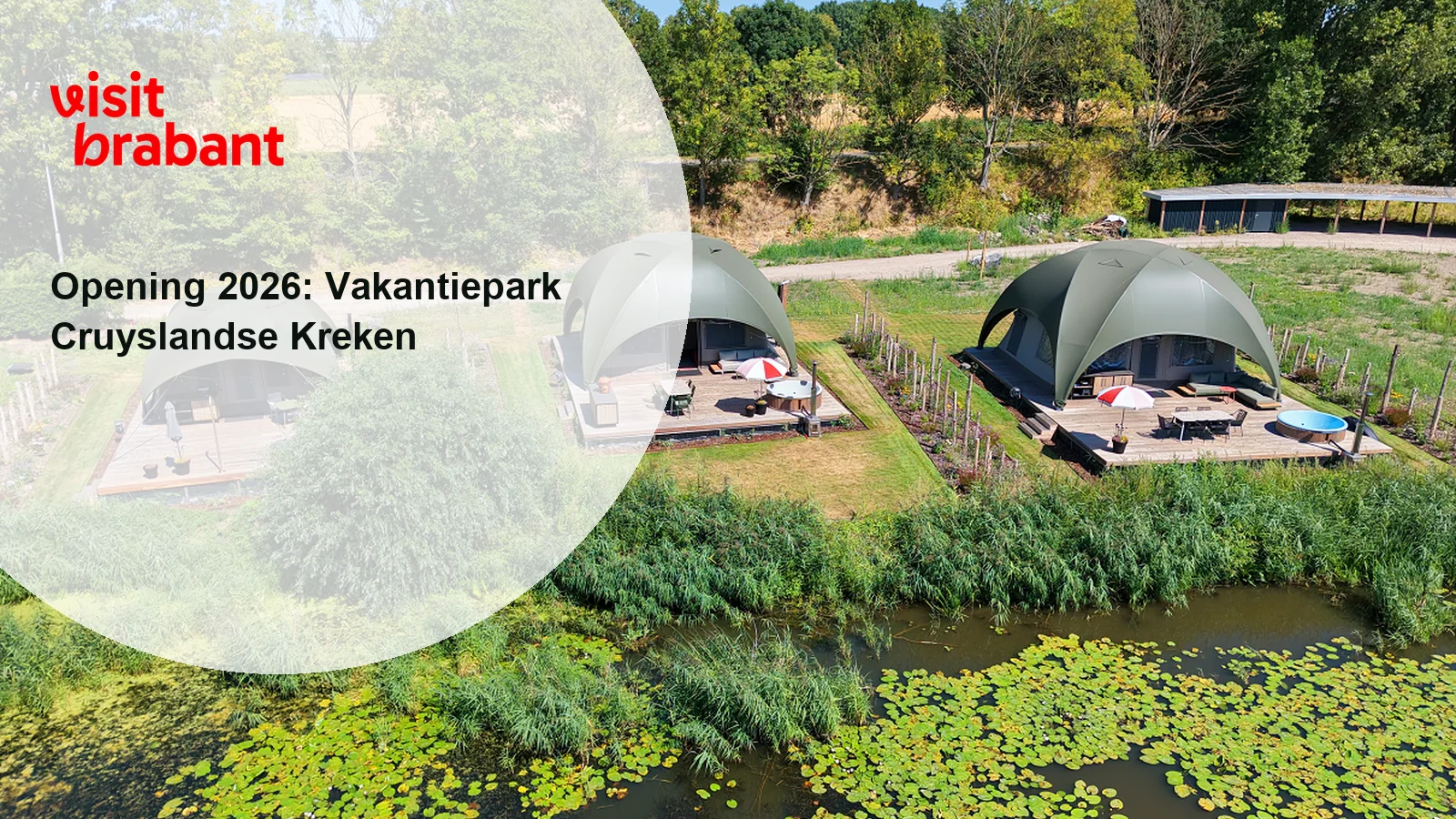 Vakantiepark Cruyslandse Kreken bij VisitBrabant